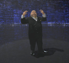 Phil bald as a billiard ball